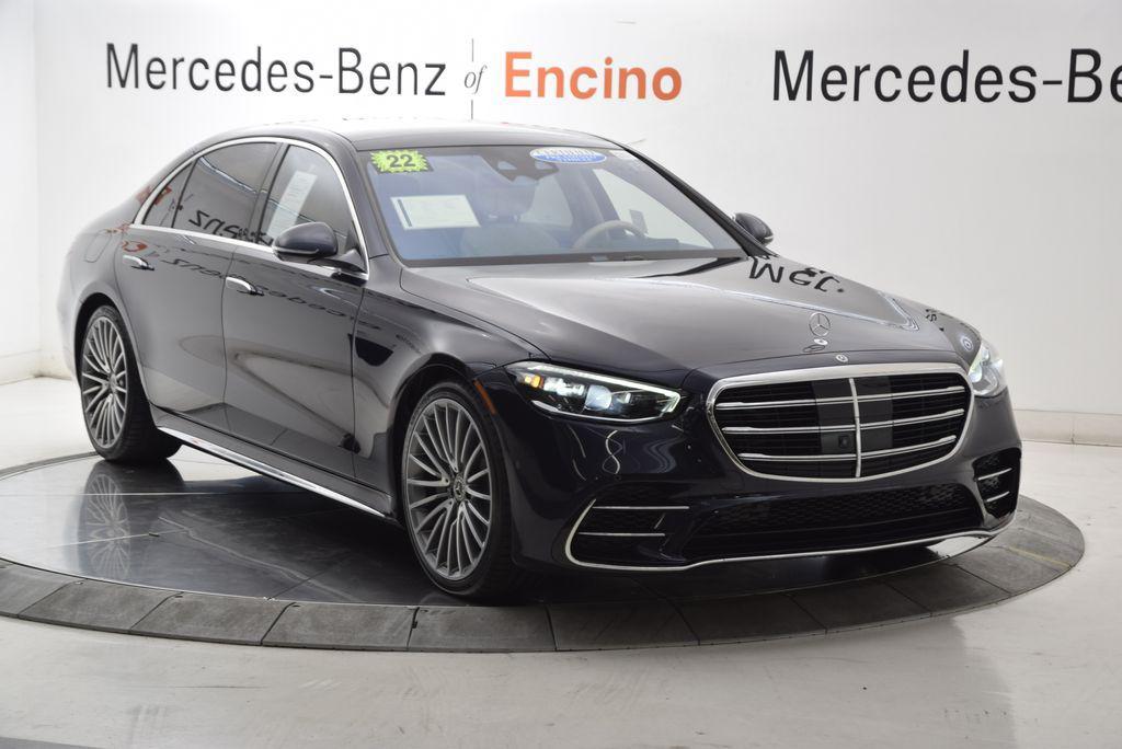 used 2022 Mercedes-Benz S-Class car, priced at $64,997