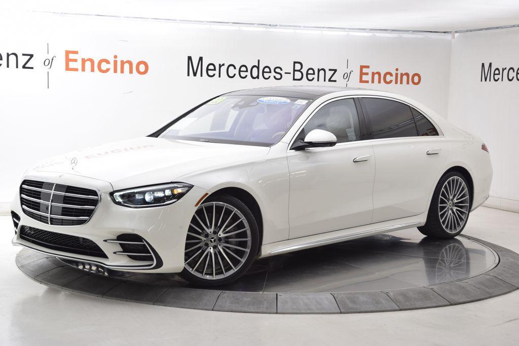 used 2022 Mercedes-Benz S-Class car, priced at $63,997