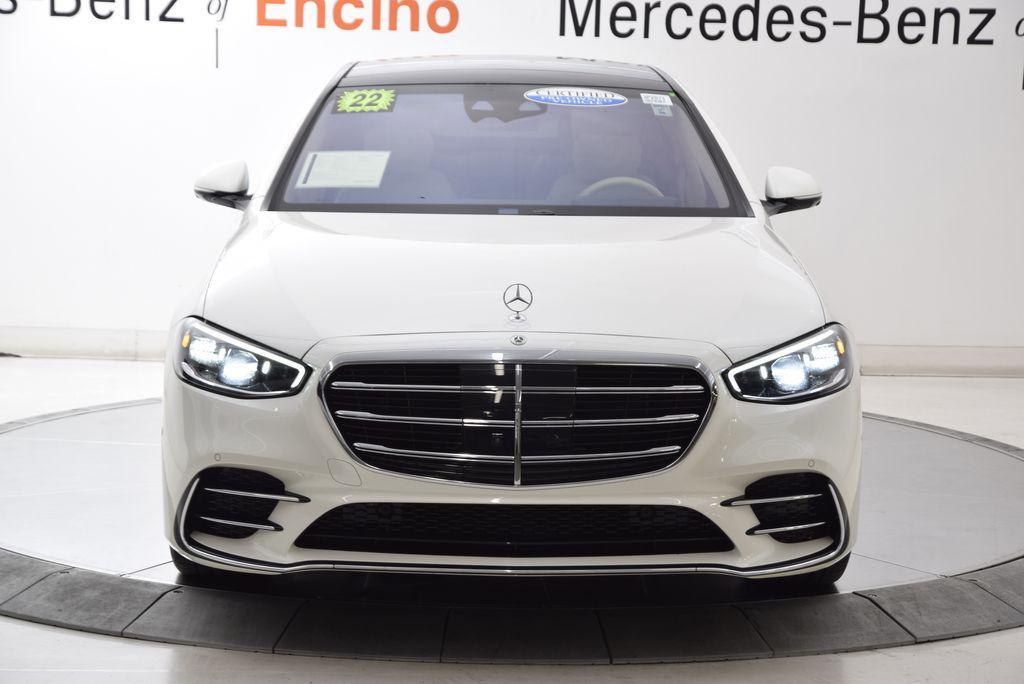 used 2022 Mercedes-Benz S-Class car, priced at $63,997