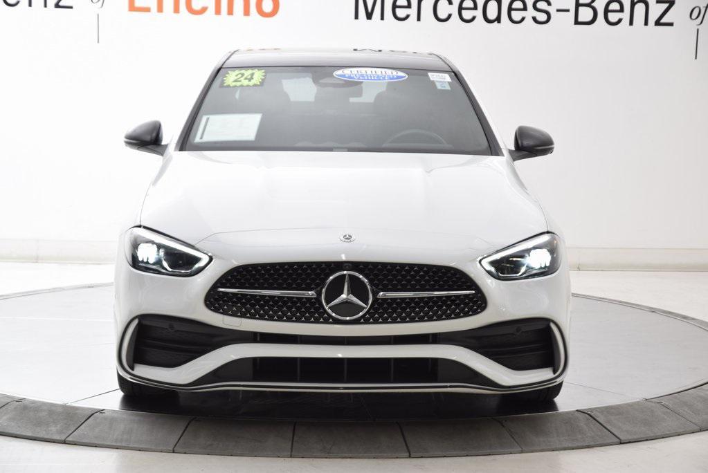 used 2024 Mercedes-Benz C-Class car, priced at $42,897