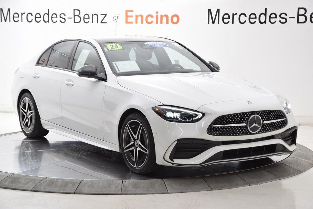 used 2024 Mercedes-Benz C-Class car, priced at $42,897