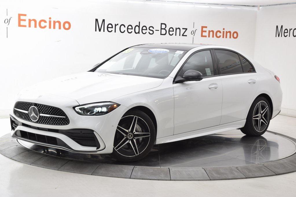 used 2024 Mercedes-Benz C-Class car, priced at $42,897