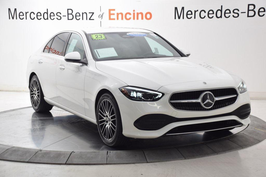 used 2023 Mercedes-Benz C-Class car, priced at $33,597