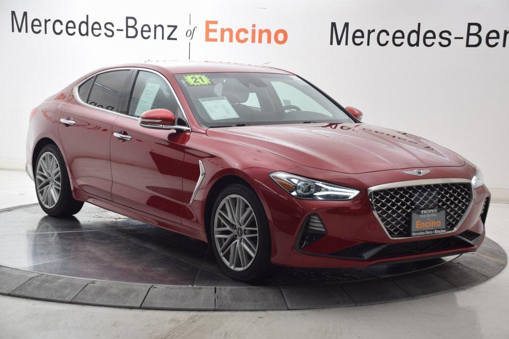 used 2021 Genesis G70 car, priced at $25,888