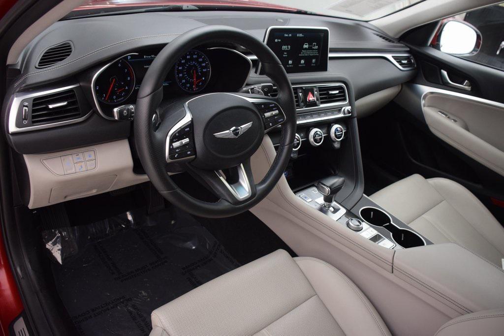 used 2021 Genesis G70 car, priced at $25,888