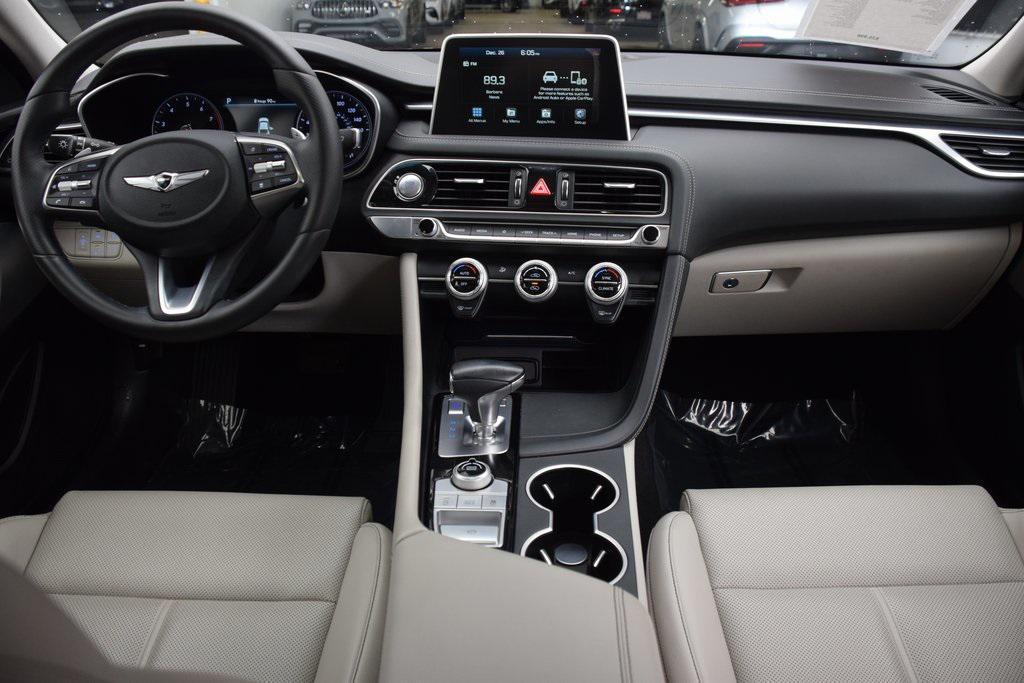 used 2021 Genesis G70 car, priced at $25,888