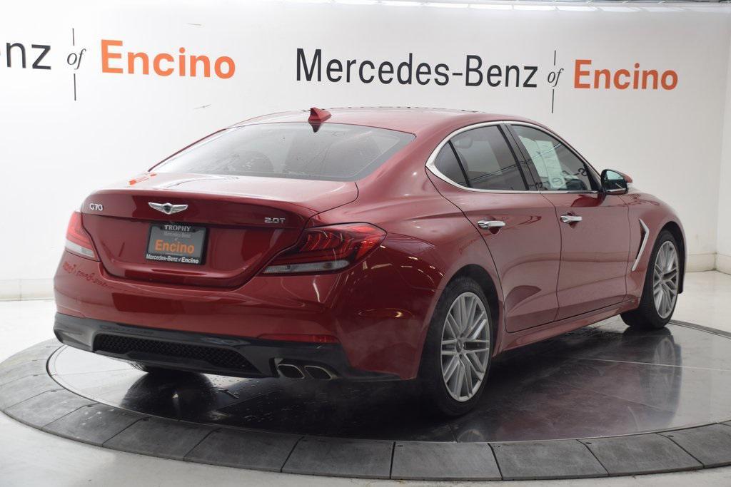used 2021 Genesis G70 car, priced at $25,888