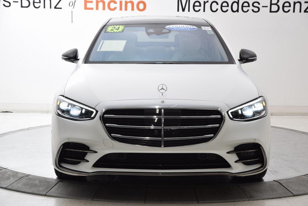 used 2024 Mercedes-Benz S-Class car, priced at $95,887