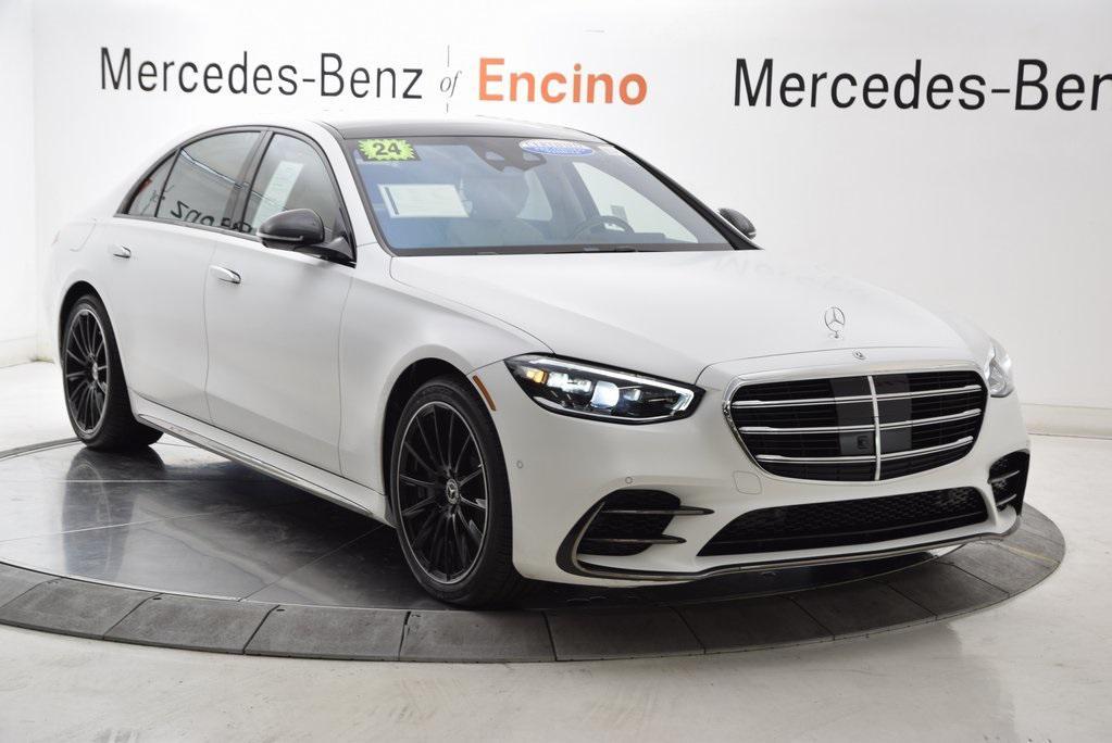 used 2024 Mercedes-Benz S-Class car, priced at $95,887