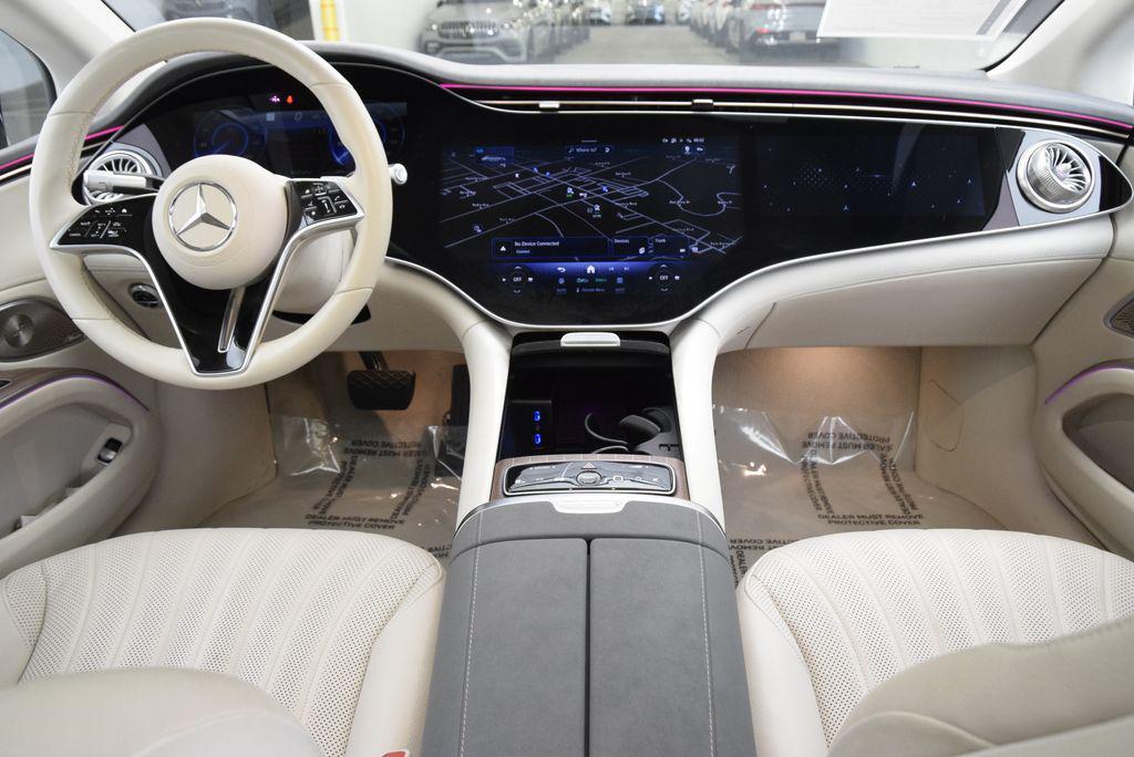 used 2023 Mercedes-Benz EQS 580 car, priced at $55,997