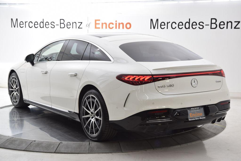 used 2023 Mercedes-Benz EQS 580 car, priced at $55,997