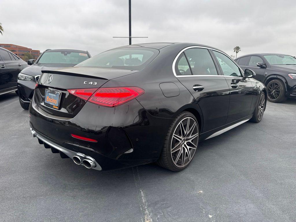 used 2024 Mercedes-Benz AMG C 43 car, priced at $57,997