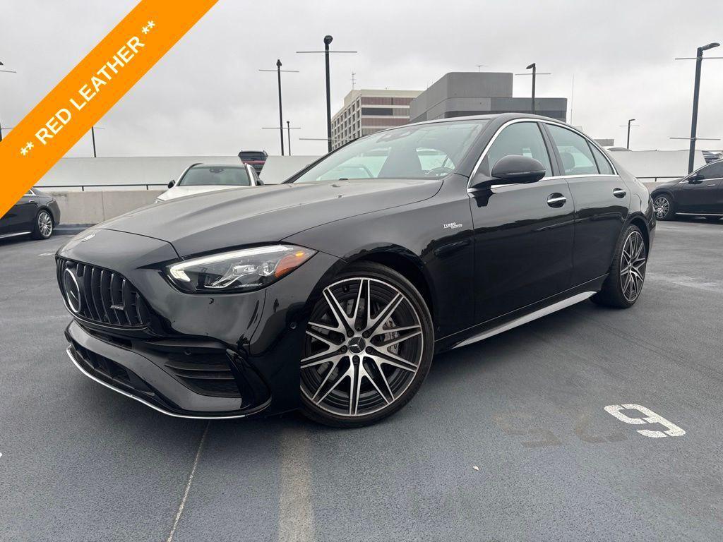 used 2024 Mercedes-Benz AMG C 43 car, priced at $57,997