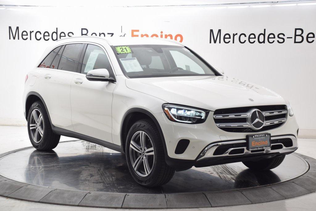 used 2021 Mercedes-Benz GLC 300 car, priced at $22,598