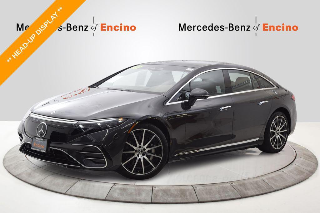 used 2023 Mercedes-Benz EQS 580 car, priced at $48,998