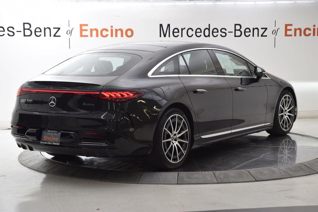 used 2023 Mercedes-Benz EQS 580 car, priced at $48,998