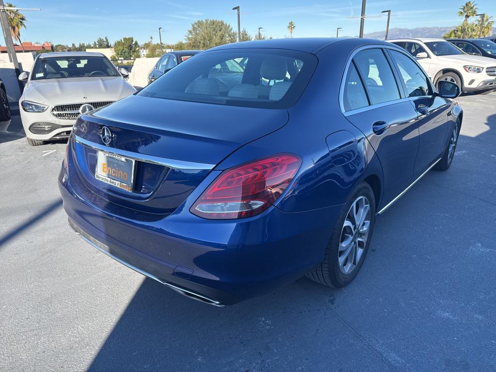 used 2018 Mercedes-Benz C-Class car, priced at $17,998