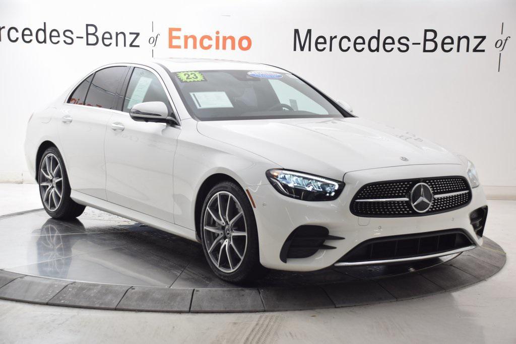 used 2023 Mercedes-Benz E-Class car, priced at $43,997