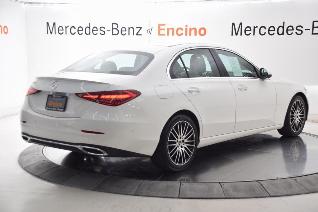 used 2023 Mercedes-Benz C-Class car, priced at $35,997