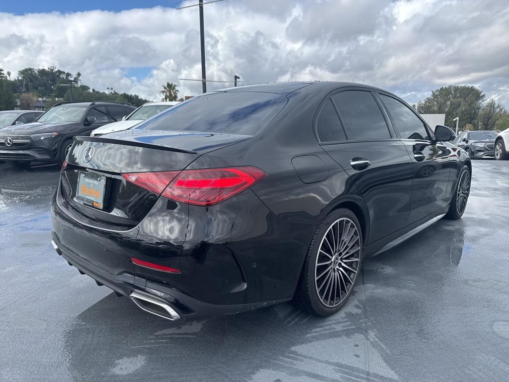 used 2024 Mercedes-Benz C-Class car, priced at $36,997