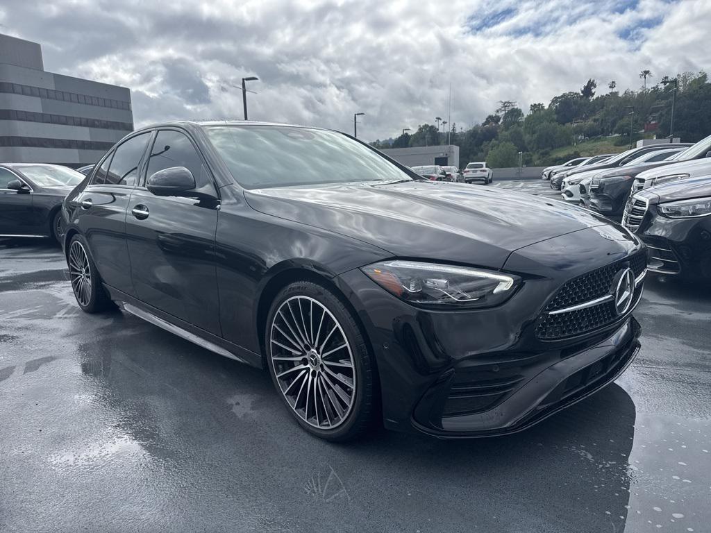 used 2024 Mercedes-Benz C-Class car, priced at $36,997