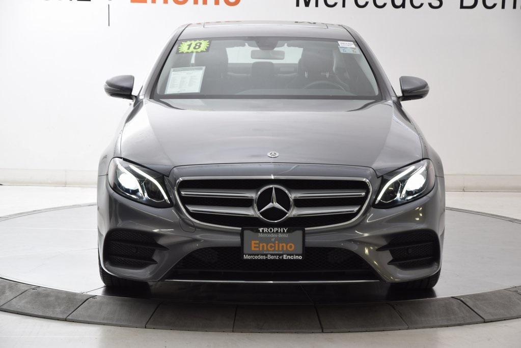 used 2018 Mercedes-Benz E-Class car, priced at $28,988