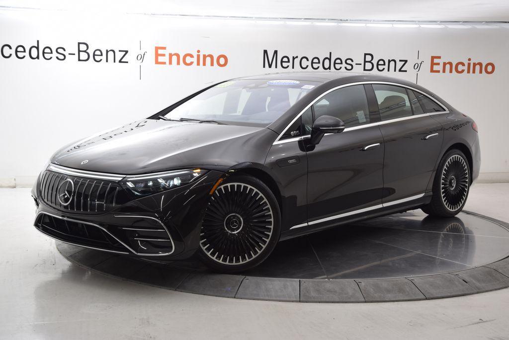 used 2023 Mercedes-Benz AMG EQS car, priced at $66,997