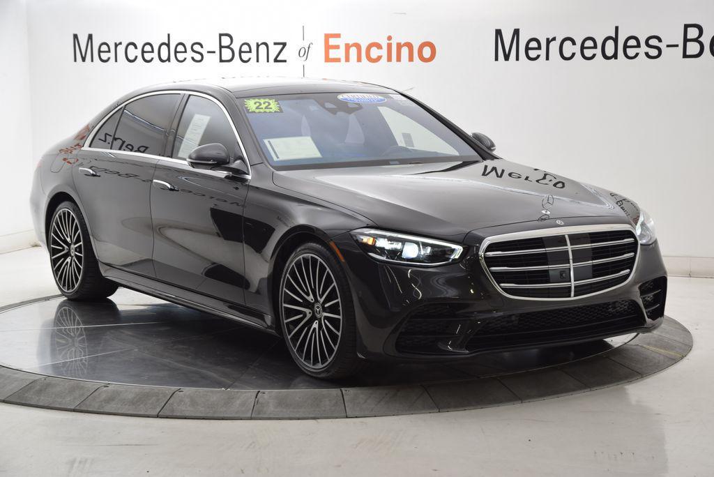 used 2022 Mercedes-Benz S-Class car, priced at $59,497