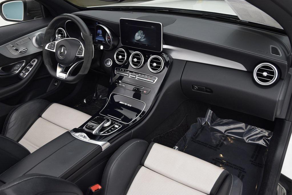 used 2017 Mercedes-Benz AMG C 63 car, priced at $36,998