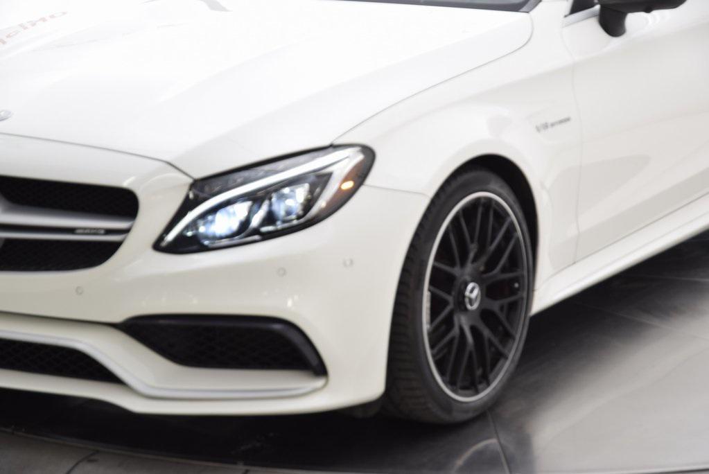 used 2017 Mercedes-Benz AMG C 63 car, priced at $36,998