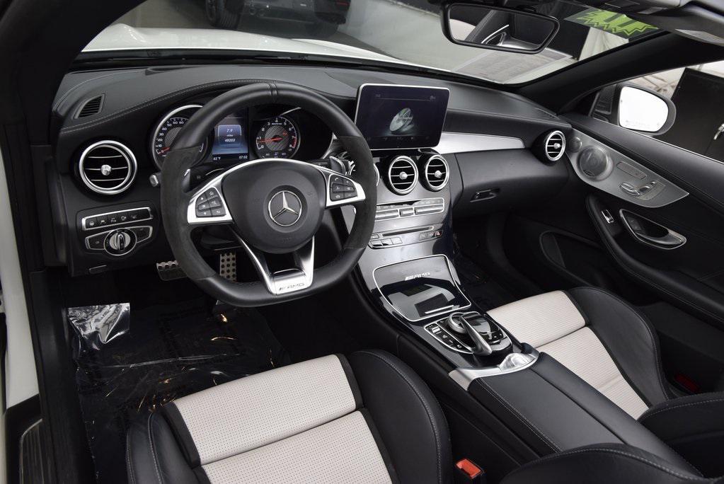 used 2017 Mercedes-Benz AMG C 63 car, priced at $36,998