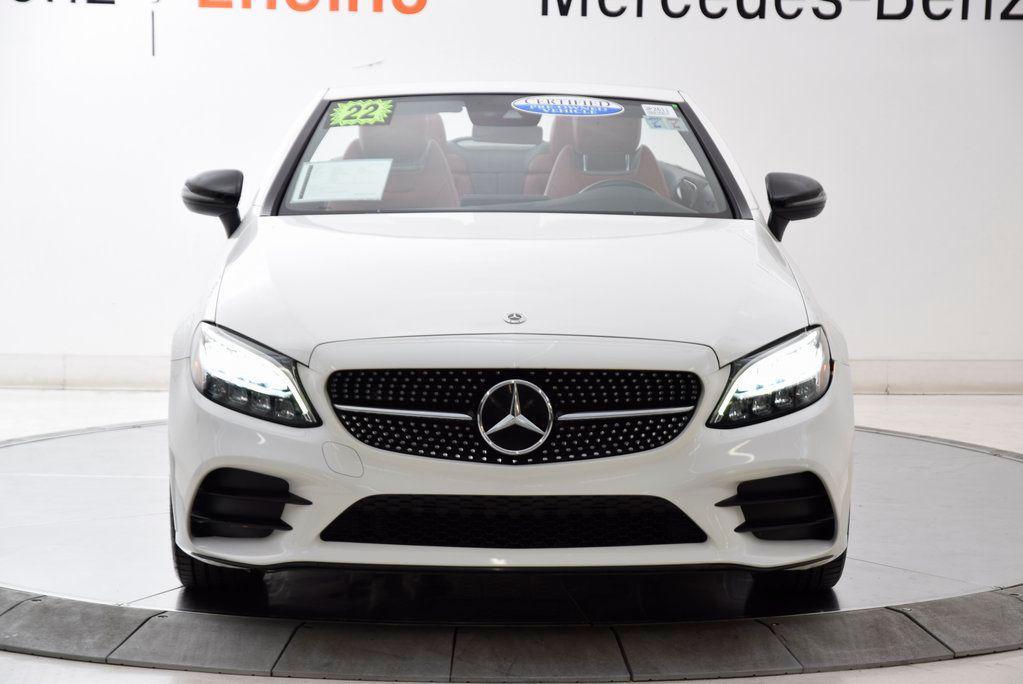 used 2022 Mercedes-Benz C-Class car, priced at $36,777
