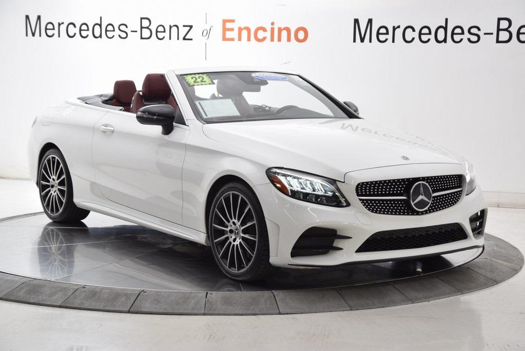 used 2022 Mercedes-Benz C-Class car, priced at $41,997