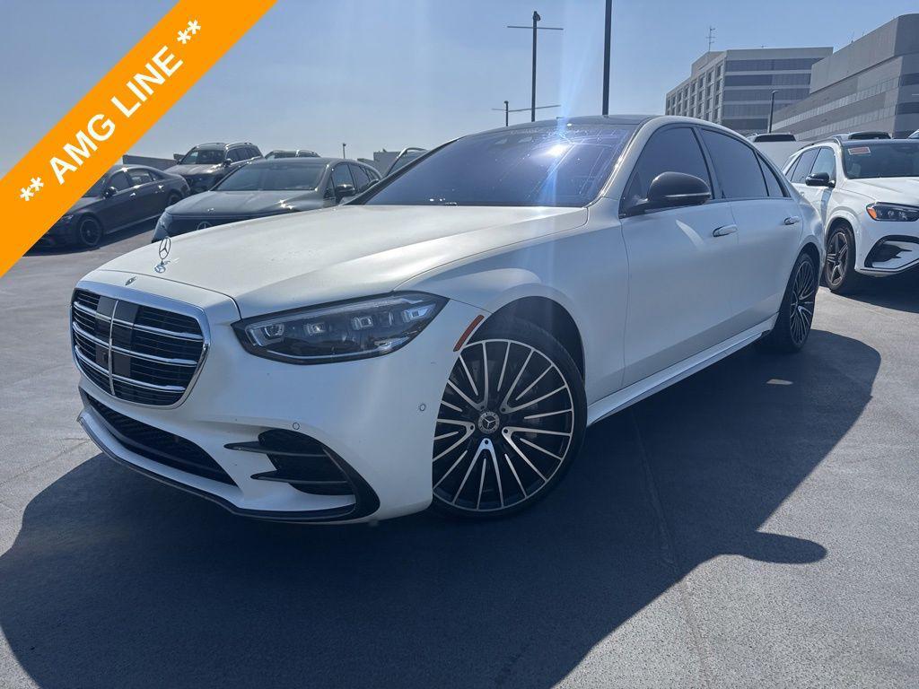 used 2023 Mercedes-Benz S-Class car, priced at $79,897