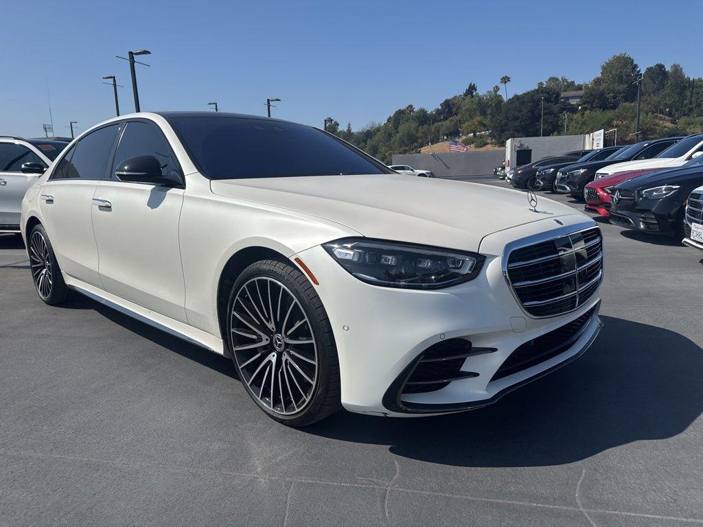 used 2023 Mercedes-Benz S-Class car, priced at $79,897