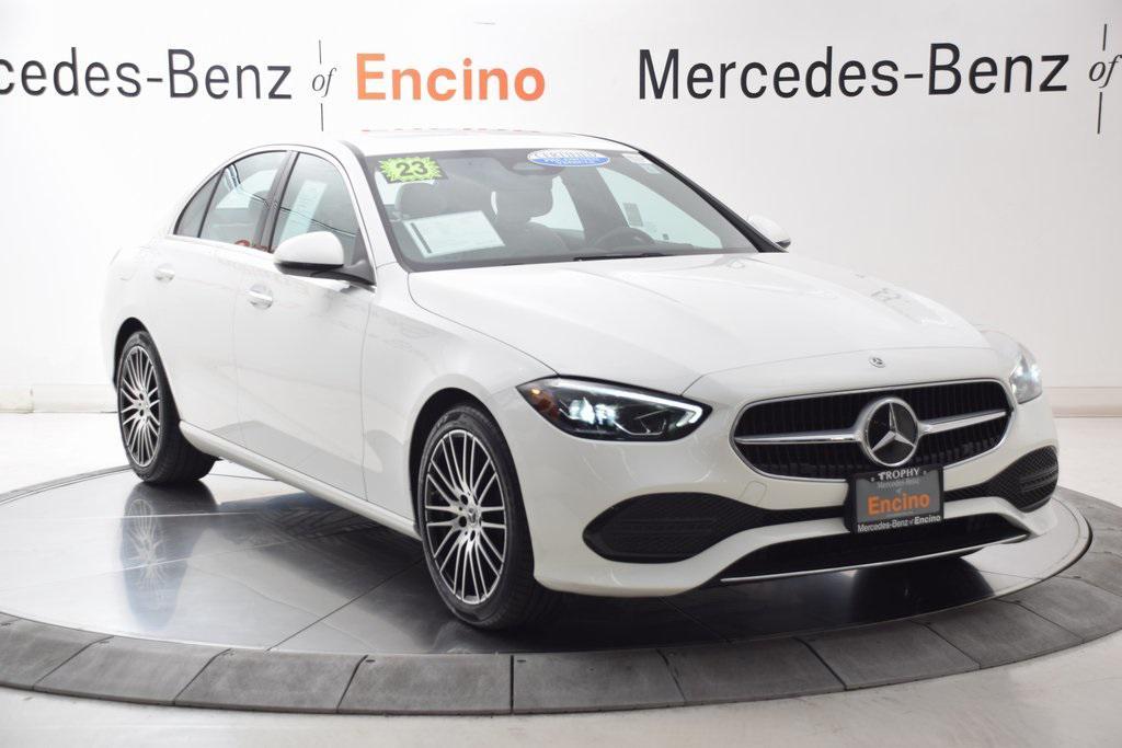 used 2023 Mercedes-Benz C-Class car, priced at $33,597