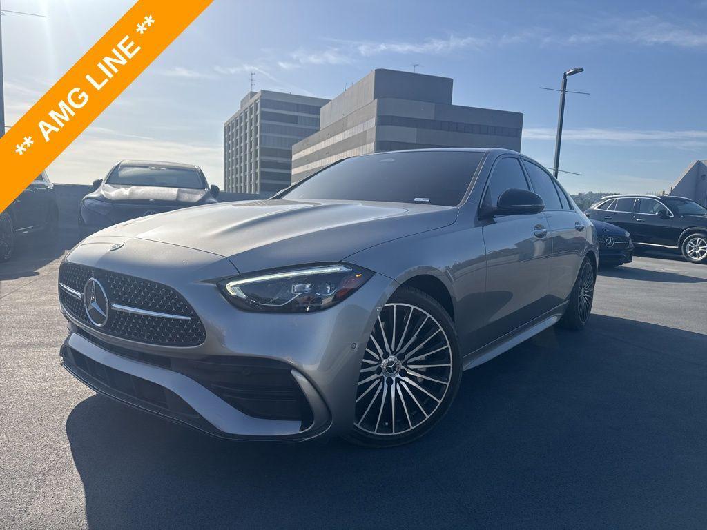 used 2023 Mercedes-Benz C-Class car, priced at $31,998