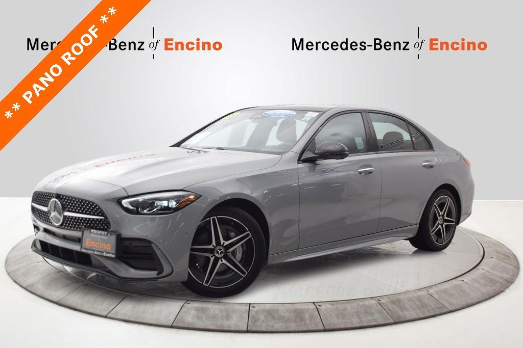 used 2025 Mercedes-Benz C-Class car, priced at $51,997