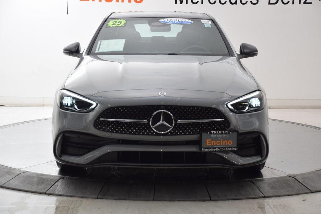 used 2025 Mercedes-Benz C-Class car, priced at $51,997