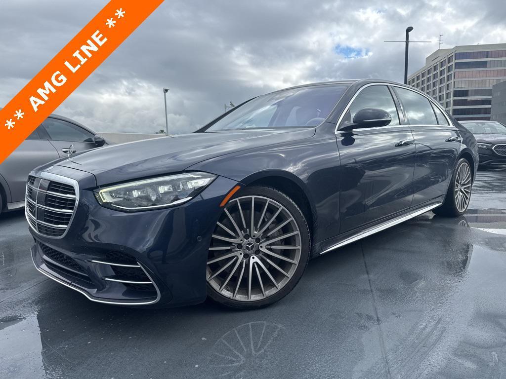 used 2022 Mercedes-Benz S-Class car, priced at $68,997