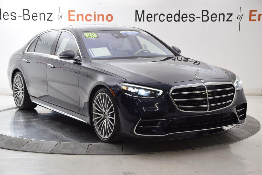 used 2022 Mercedes-Benz S-Class car, priced at $66,997