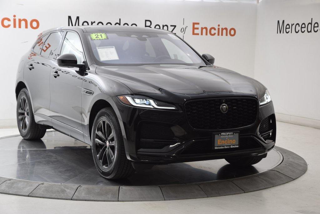 used 2021 Jaguar F-PACE car, priced at $30,498