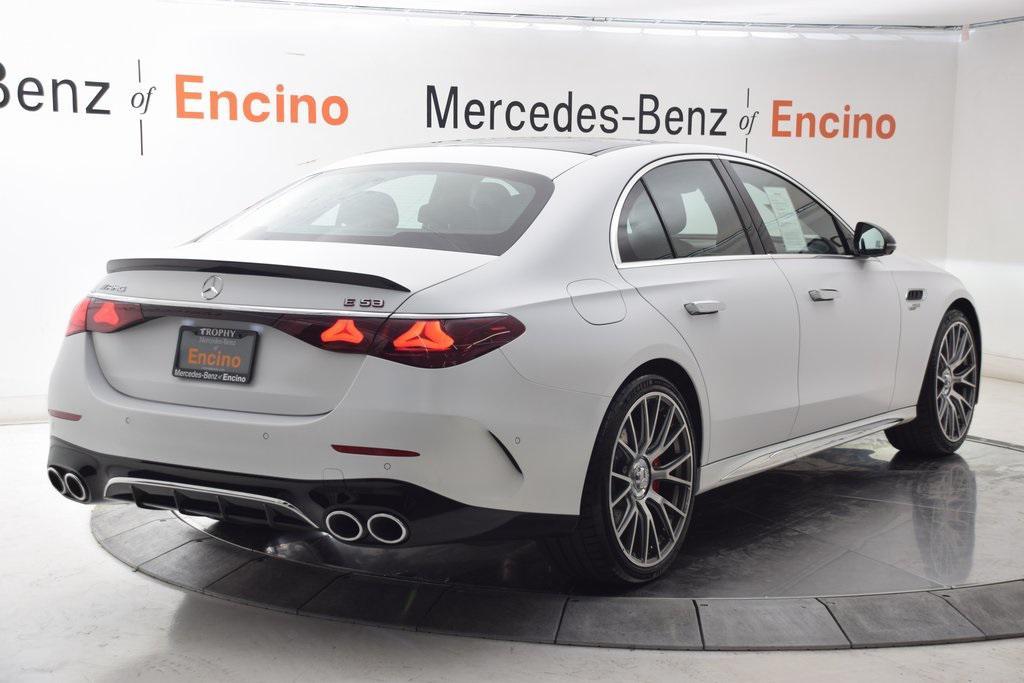 used 2025 Mercedes-Benz AMG E 53 car, priced at $104,998