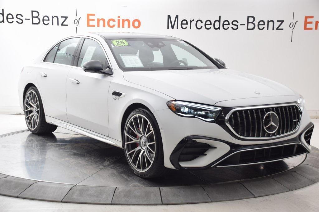 used 2025 Mercedes-Benz AMG E 53 car, priced at $104,998