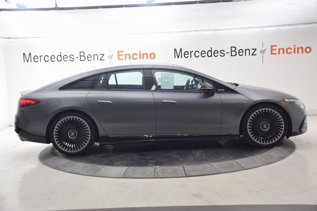 used 2023 Mercedes-Benz AMG EQS car, priced at $69,497