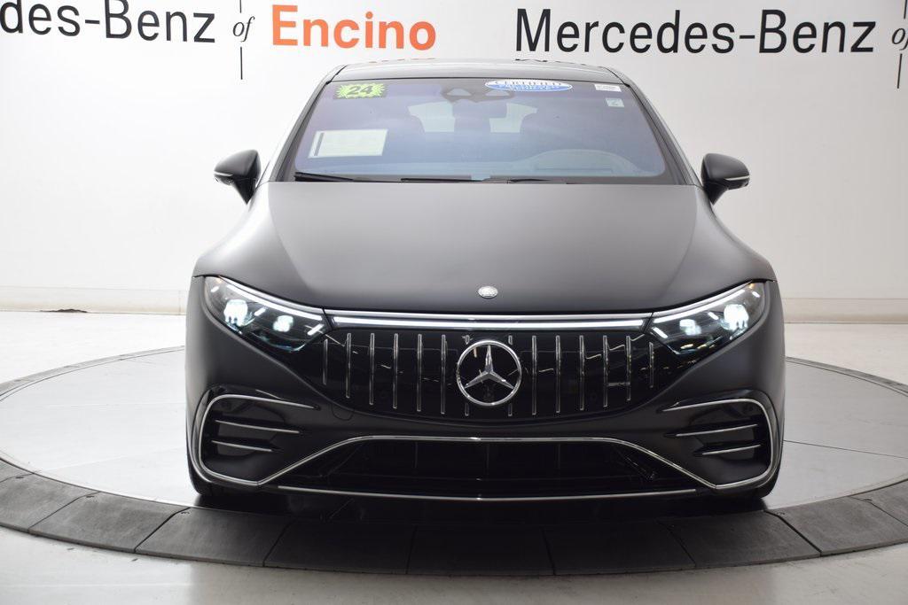 used 2024 Mercedes-Benz AMG EQS car, priced at $107,597