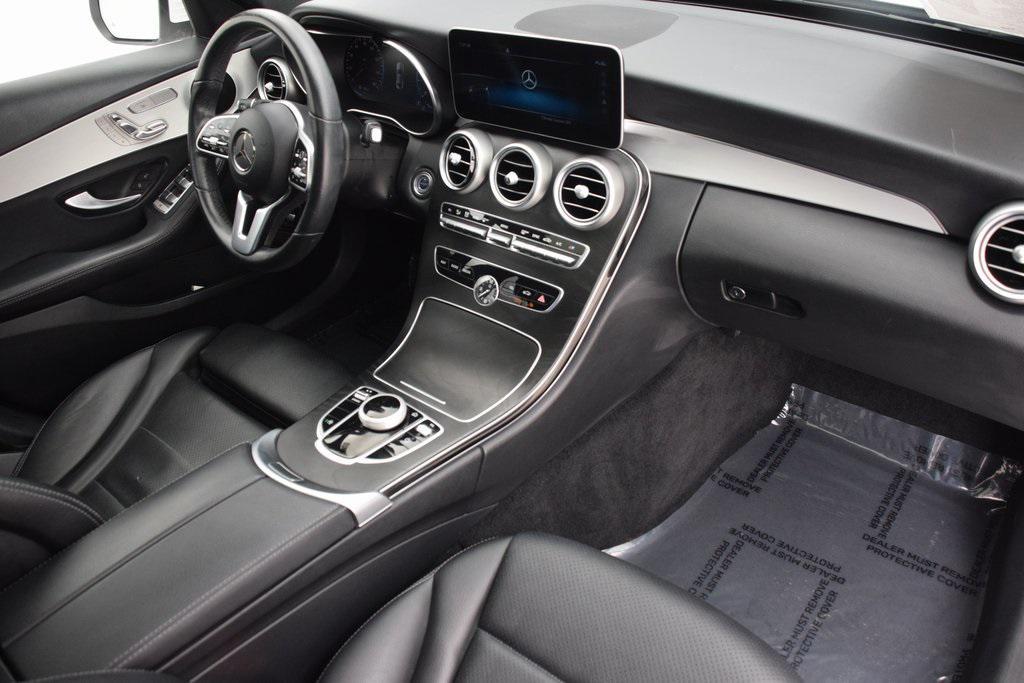 used 2021 Mercedes-Benz C-Class car, priced at $21,598