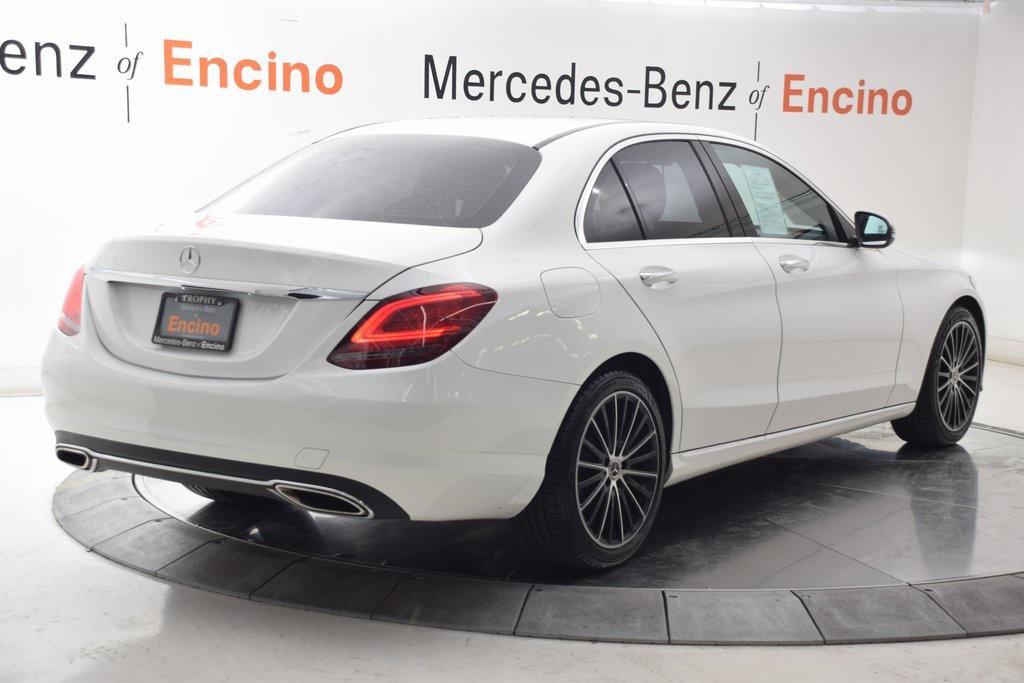 used 2021 Mercedes-Benz C-Class car, priced at $21,598