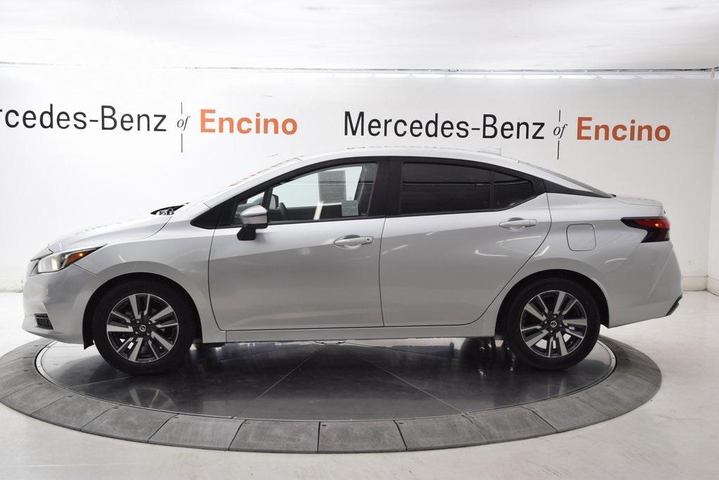 used 2021 Nissan Versa car, priced at $8,998