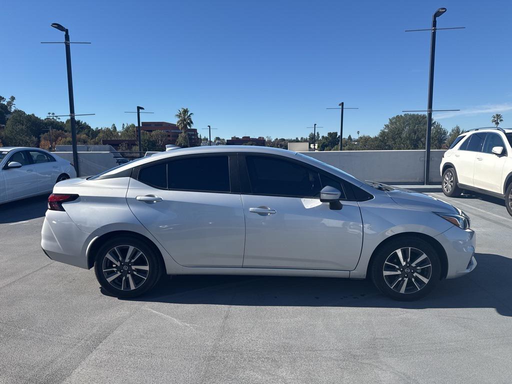used 2021 Nissan Versa car, priced at $9,998